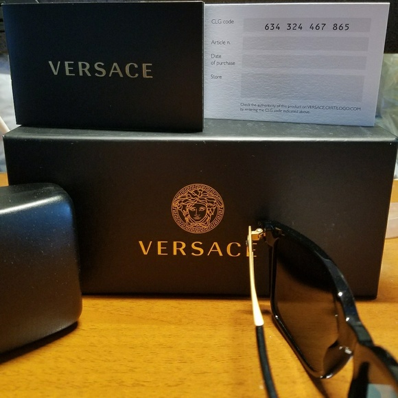NWT Authentic Mens Versace VE4307 Sunglasses - Picture 8 of 8
